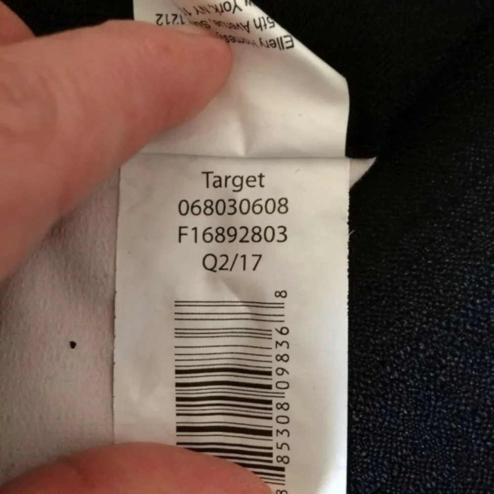 Target Blackout Curtain Black Use Replacement only one Curtain 42×63 inches